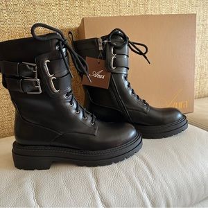 NEW AZURA by Spring Step Modernized Hiker Genuine Leather Boots US size 9